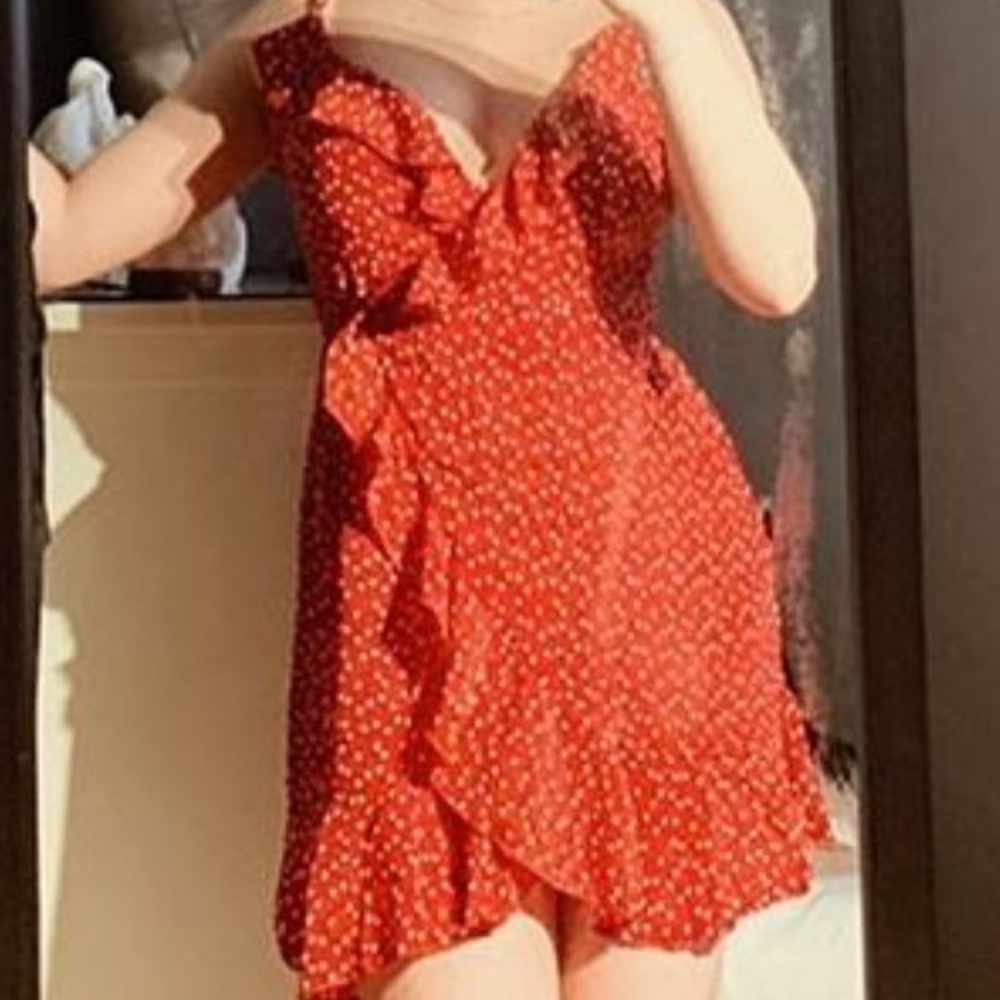 Red dress